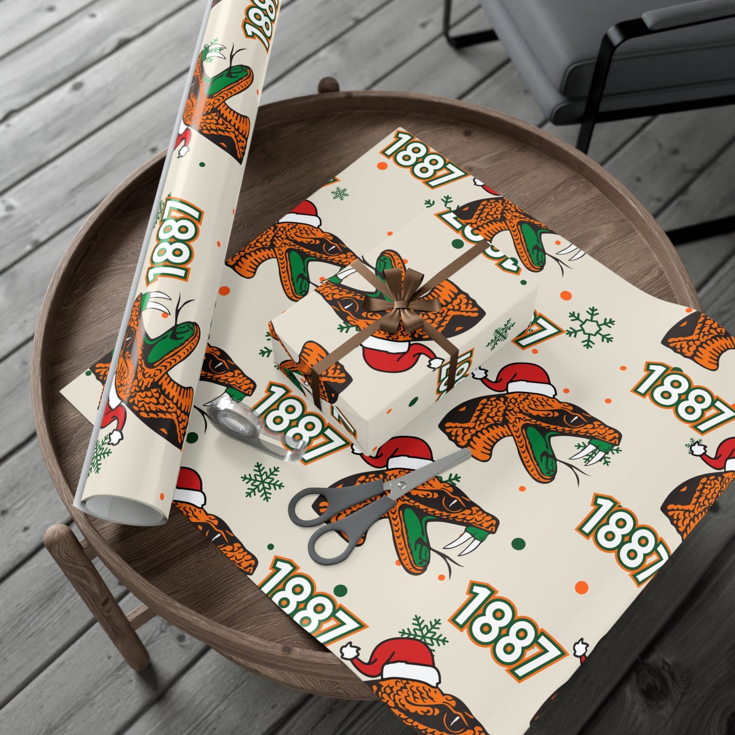 Rattler Gift Wrap Paper