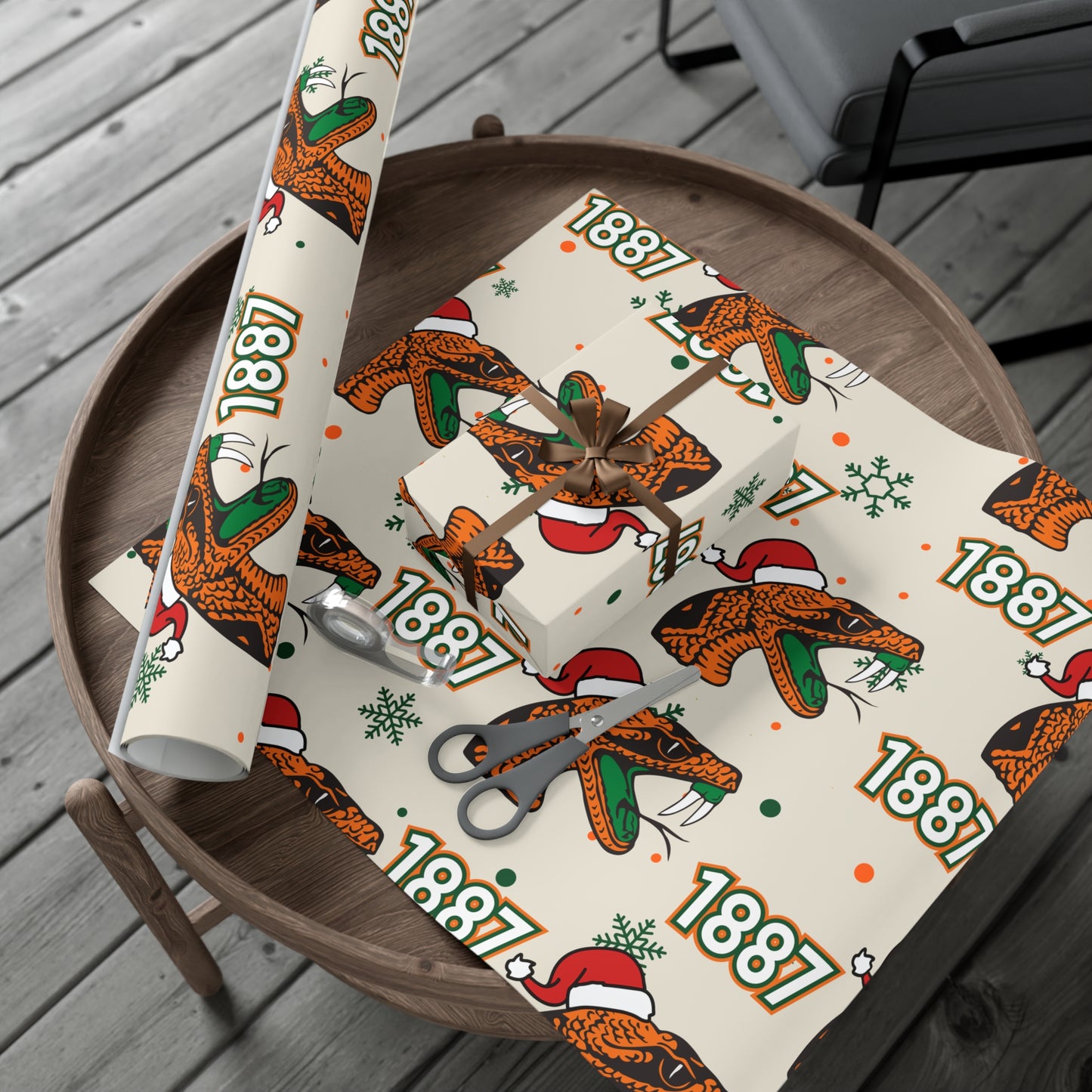 Rattler Gift Wrap Paper
