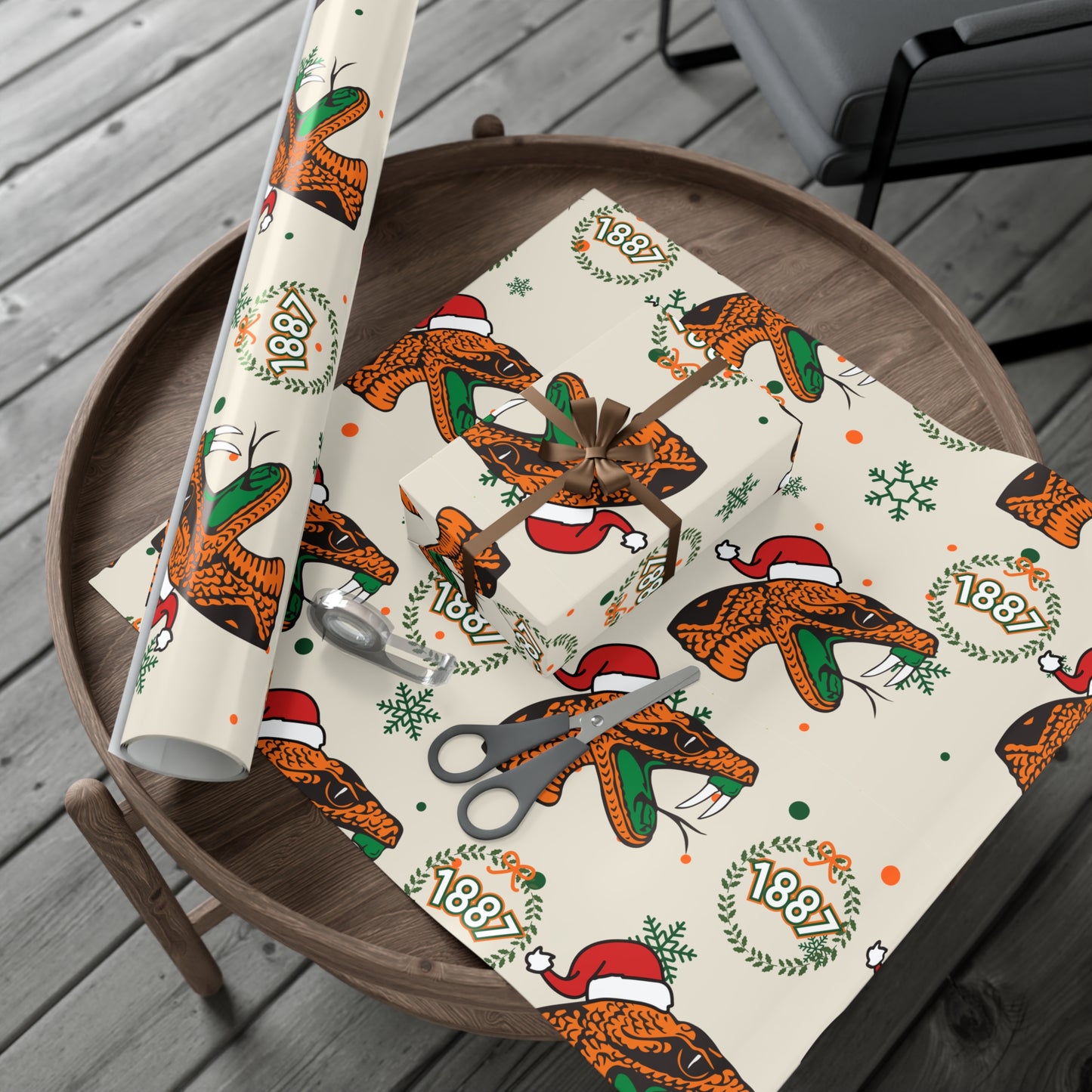 Rattler Gift Wrap Paper