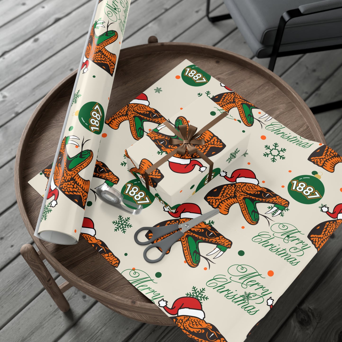 Rattler Gift Wrap Paper