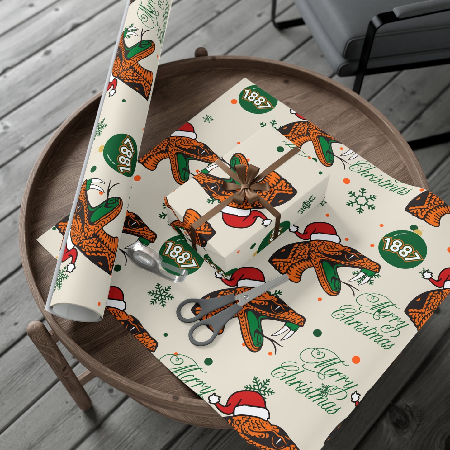 Rattler Gift Wrap Paper