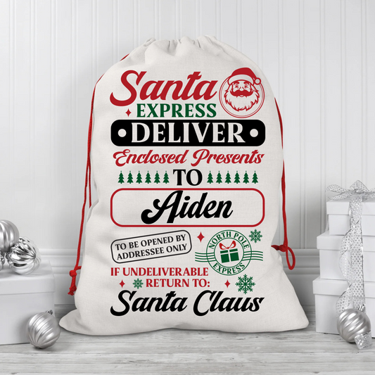 'Santa Express' Santa Sack