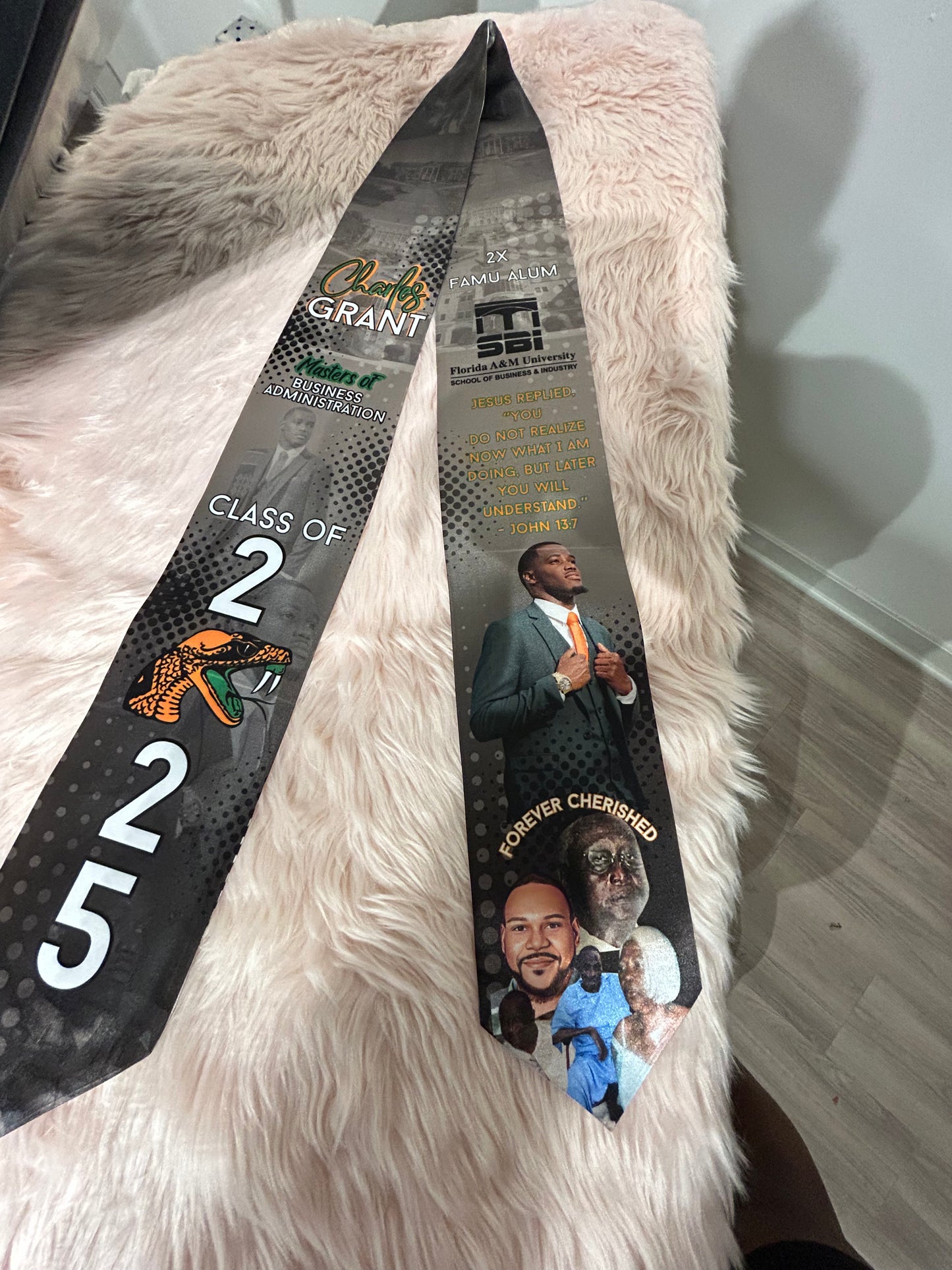 Custom Graduation Stole