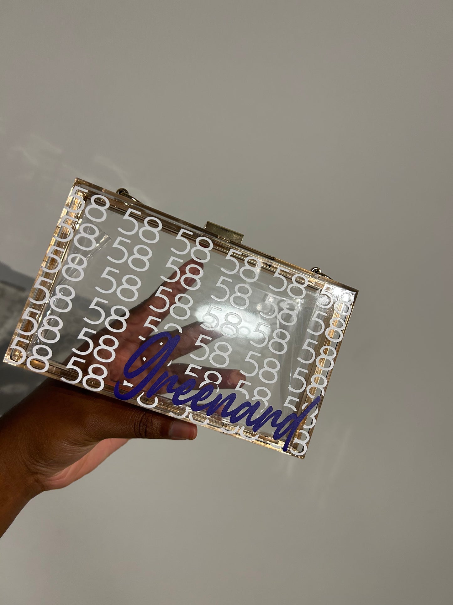 Custom Stadium-Approved Minaudière Purse