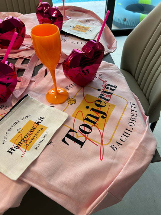 Custom Bridesmaid & Bachelorette Tote Bags