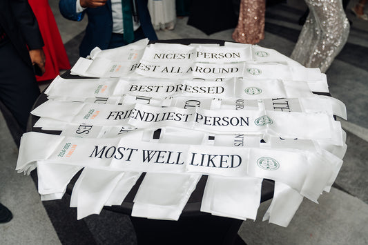 Custom Print Sash